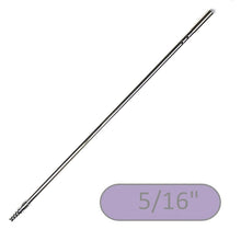 Load image into Gallery viewer, Solid Stainless Steel Trocars (size is measured from tip to beginning of thread)