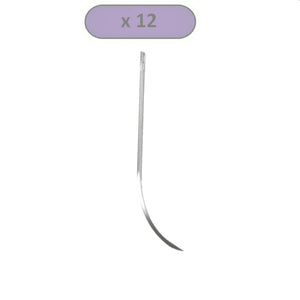 Starter Kit Half Curved Needles 100mm (4") per 12